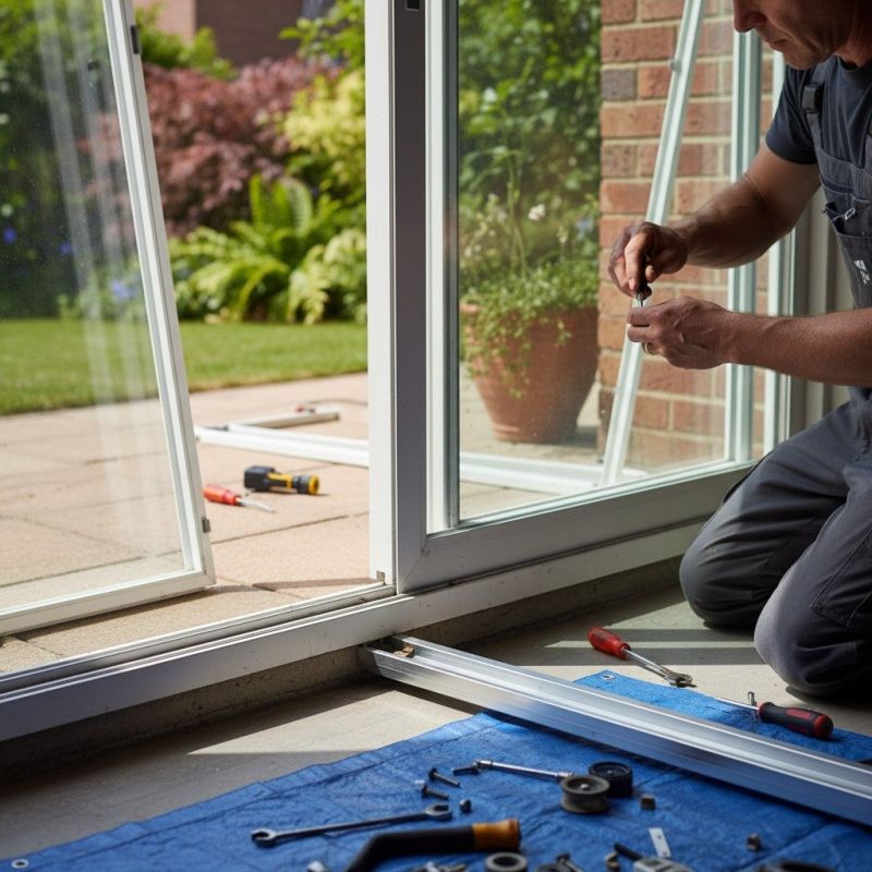 Door Track Repair Service in Alpharetta, GA